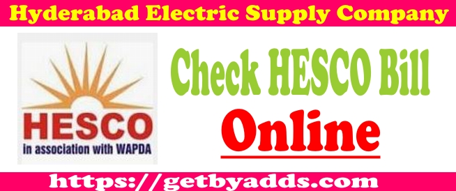 HESCO Online Bill Check and WAPDA Bill Check