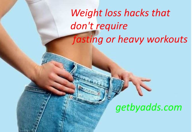 How to lose weight and belly fats without exercise