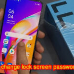How to change lock screen password in OPPO