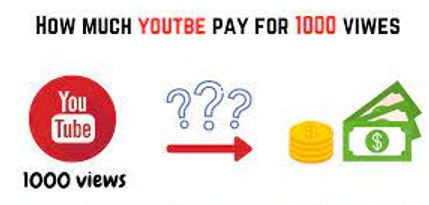 How much you can earn per 1000 YouTube views